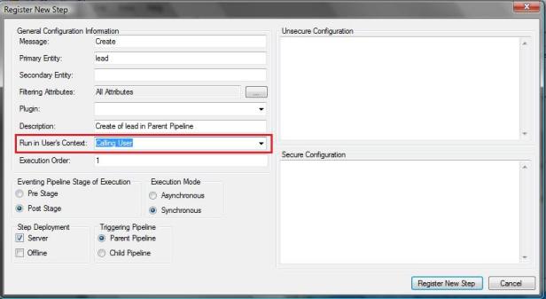 Impersonacja w plug-in'ie